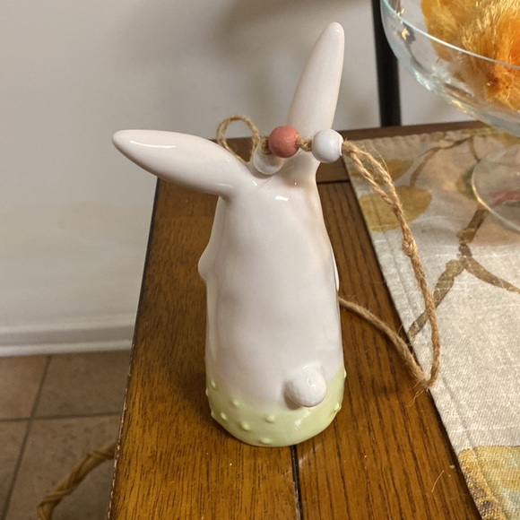 Ceramic Bunny Wind Chime - Picture 5 of 6